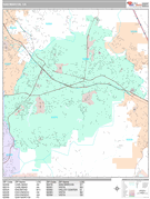 San Marcos Digital Map Premium Style